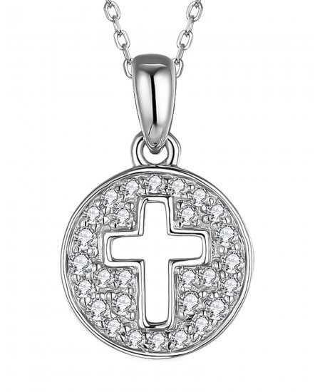 CROSS DIAMOND PENDANT (TP2385)